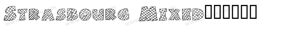 Strasbourg Mixed字体转换